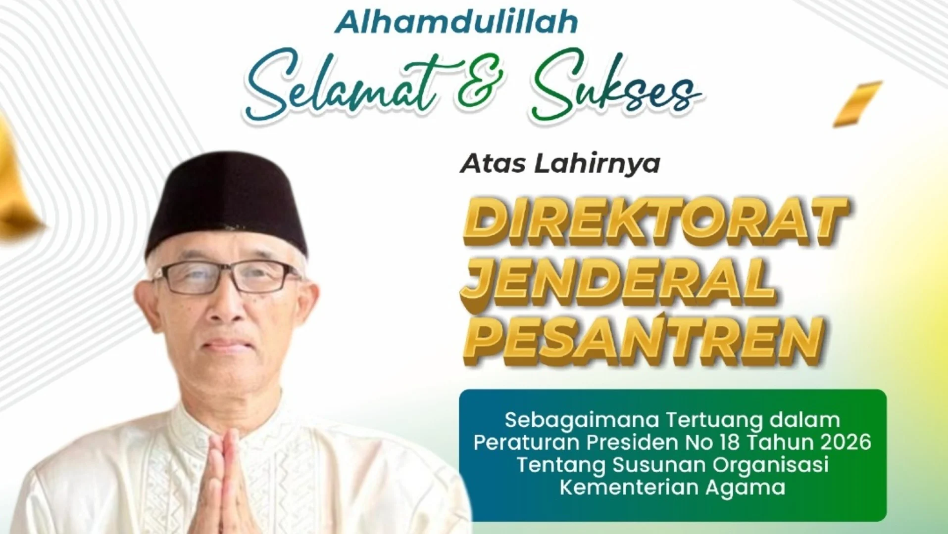Apresiasi BWI DIY atas Pembentukan Direktorat Jenderal Pesantren